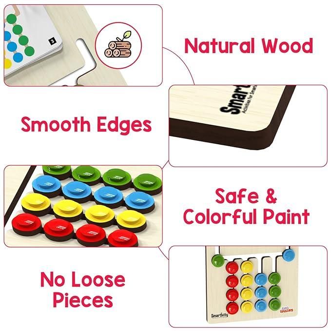 Colour Coder Slide Puzzle Game