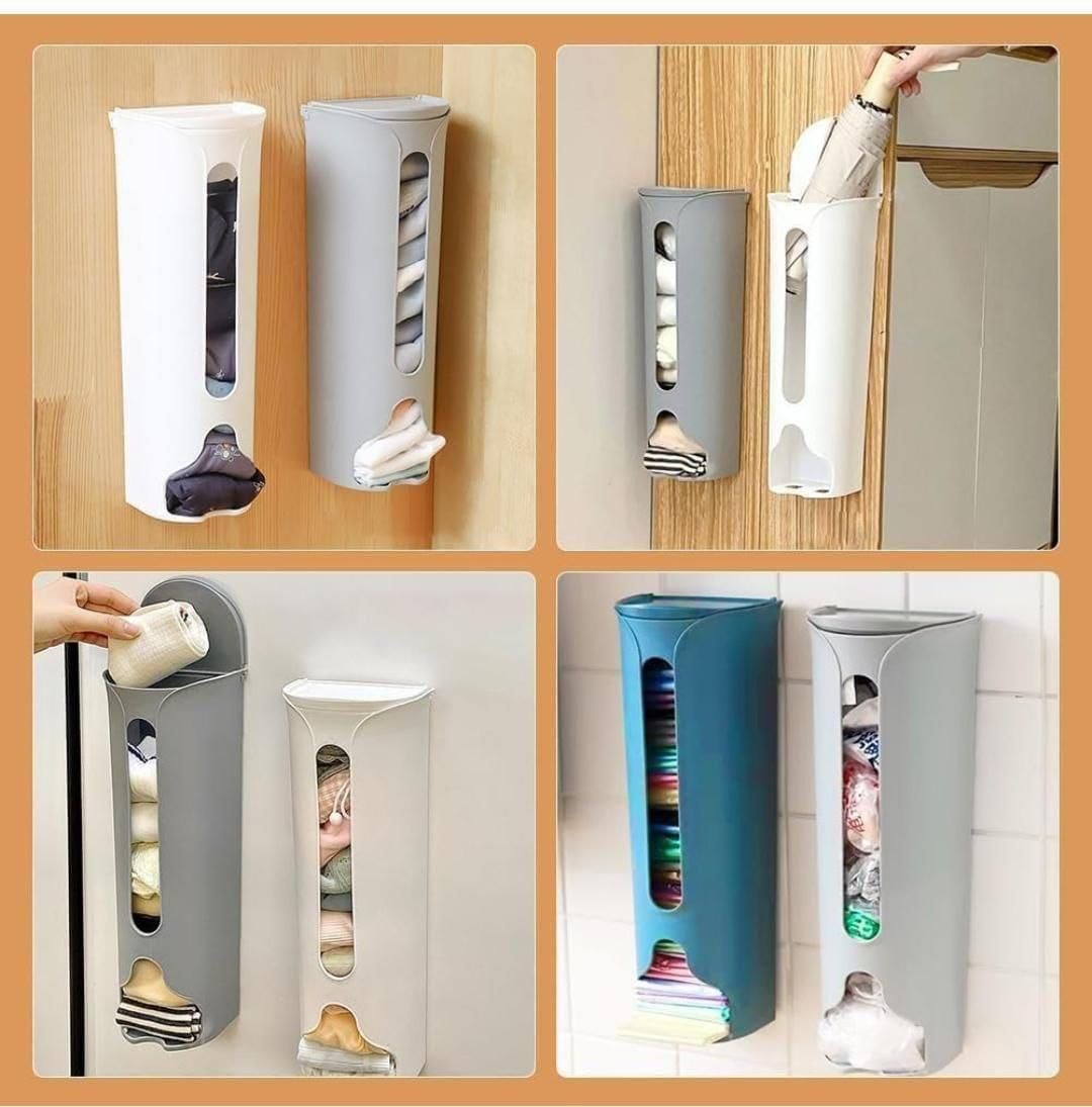 Wall-Mounted Cabinet Storage Organizer