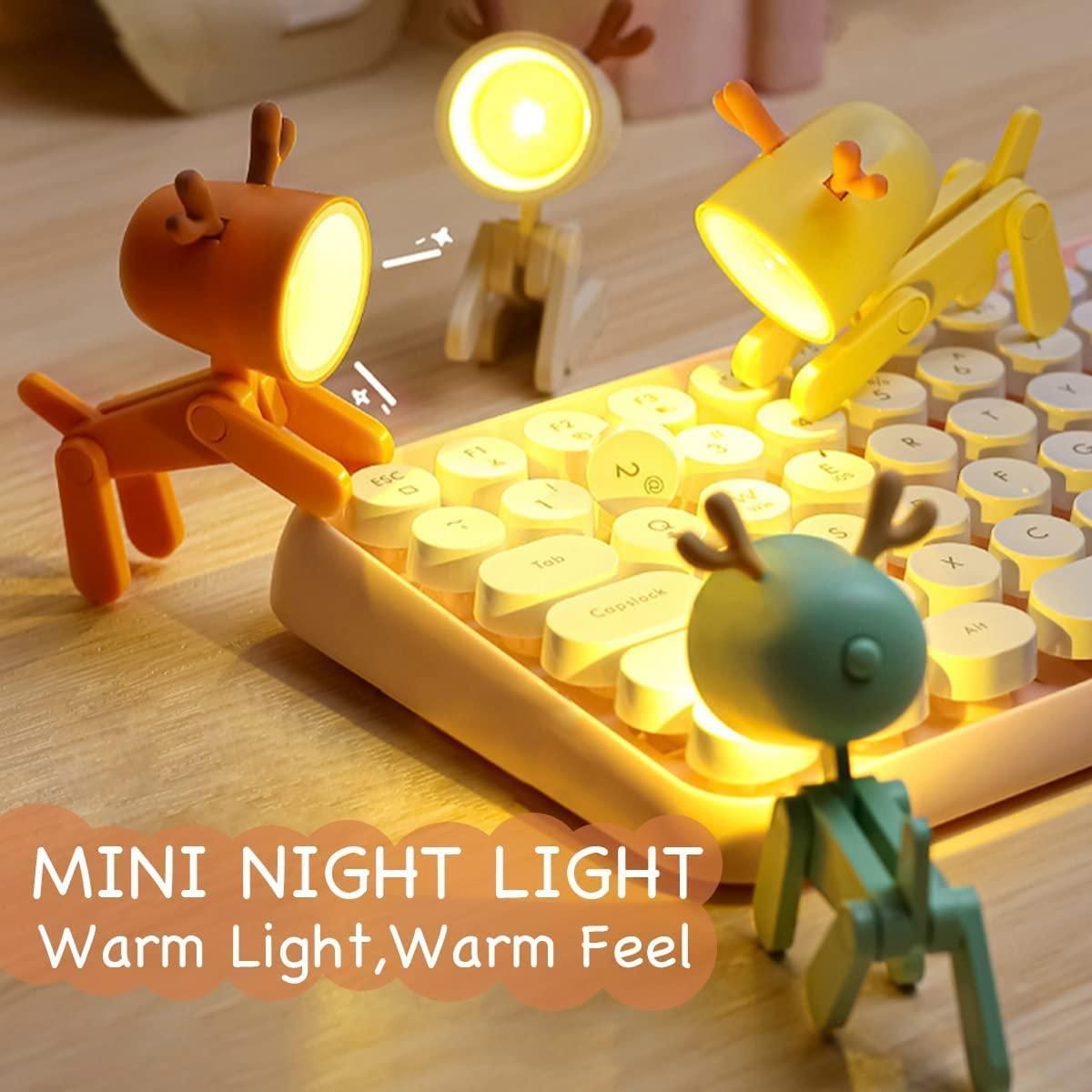 Mini LED Dog Desk Lamp