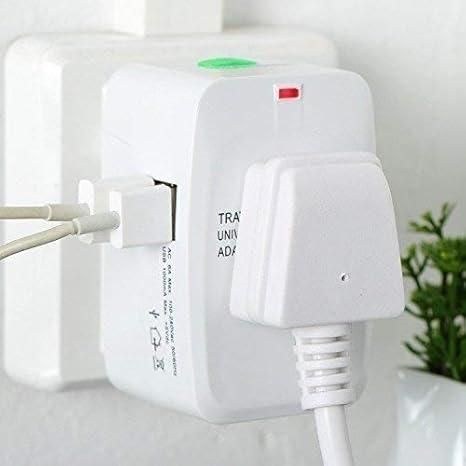 Worldwide Travel Adapter with Built in Dual USB