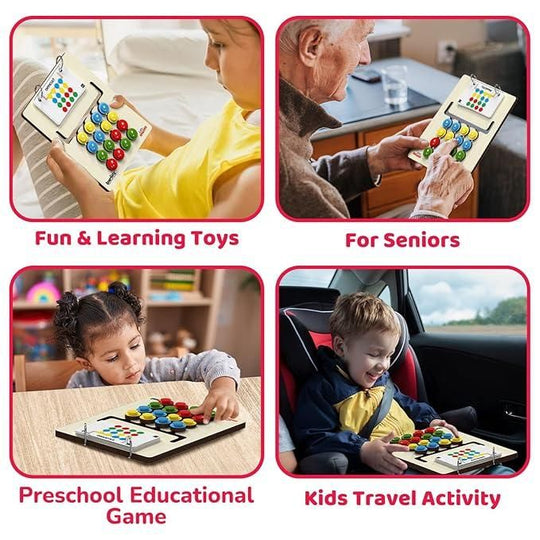 Colour Coder Slide Puzzle Game