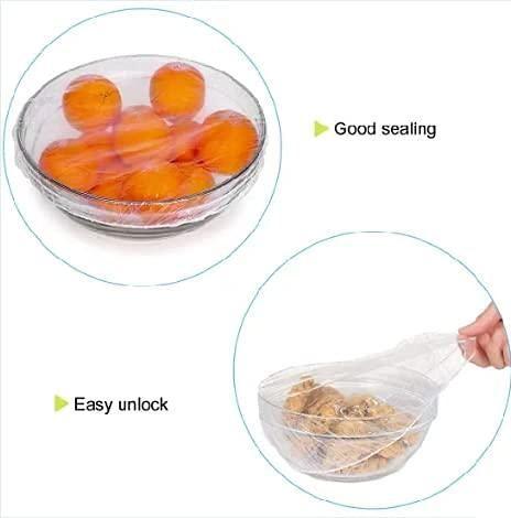 Reusable Elastic Storage Covers (Pack of 100)