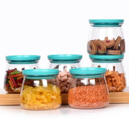 Air Tight Storage Jar & Container (Pack of 6)