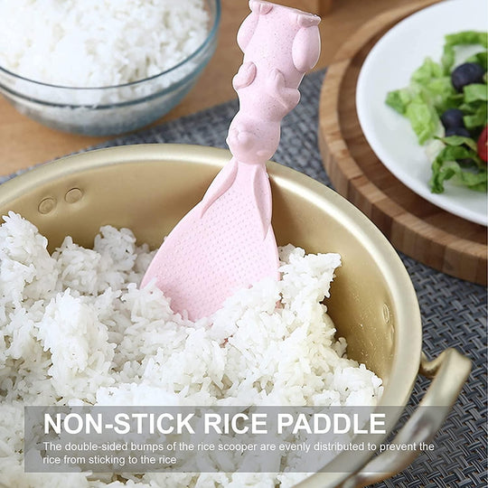 Stand-Up Non-Stick Rice Spoon (Pack of 2)
