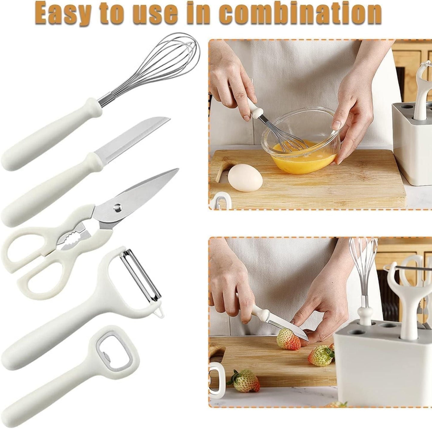 Kitchen Gadget Set with Stand