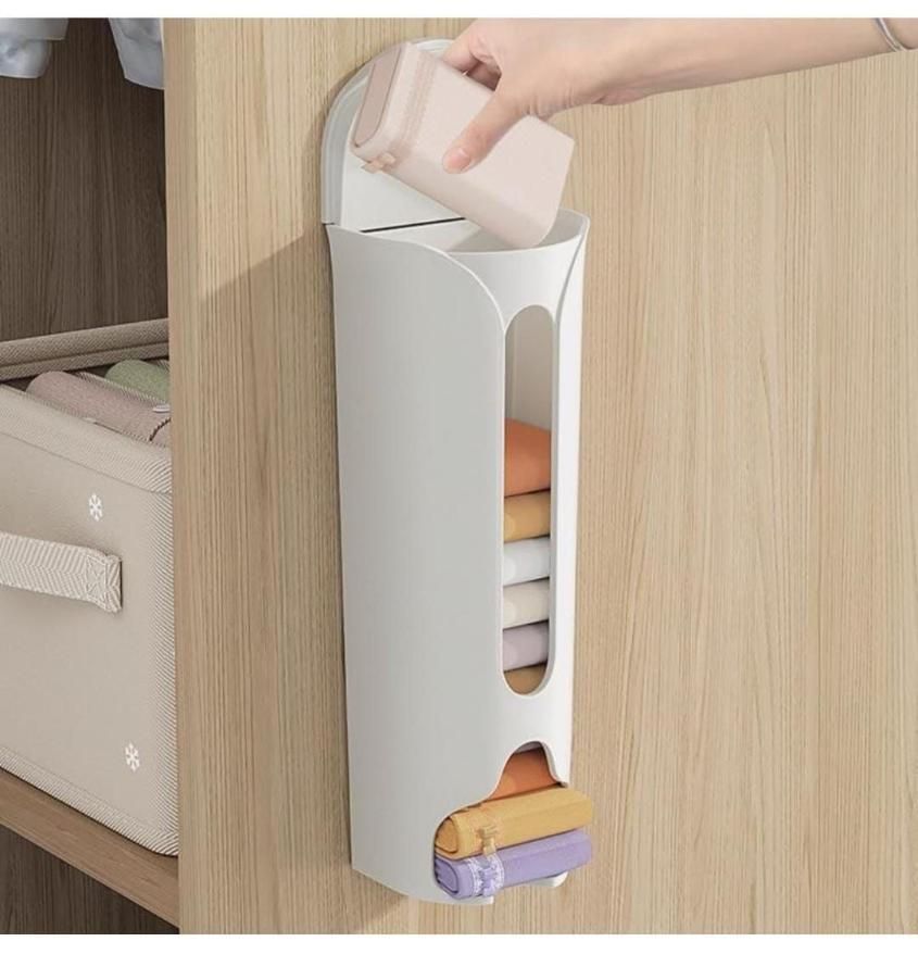 Wall-Mounted Cabinet Storage Organizer