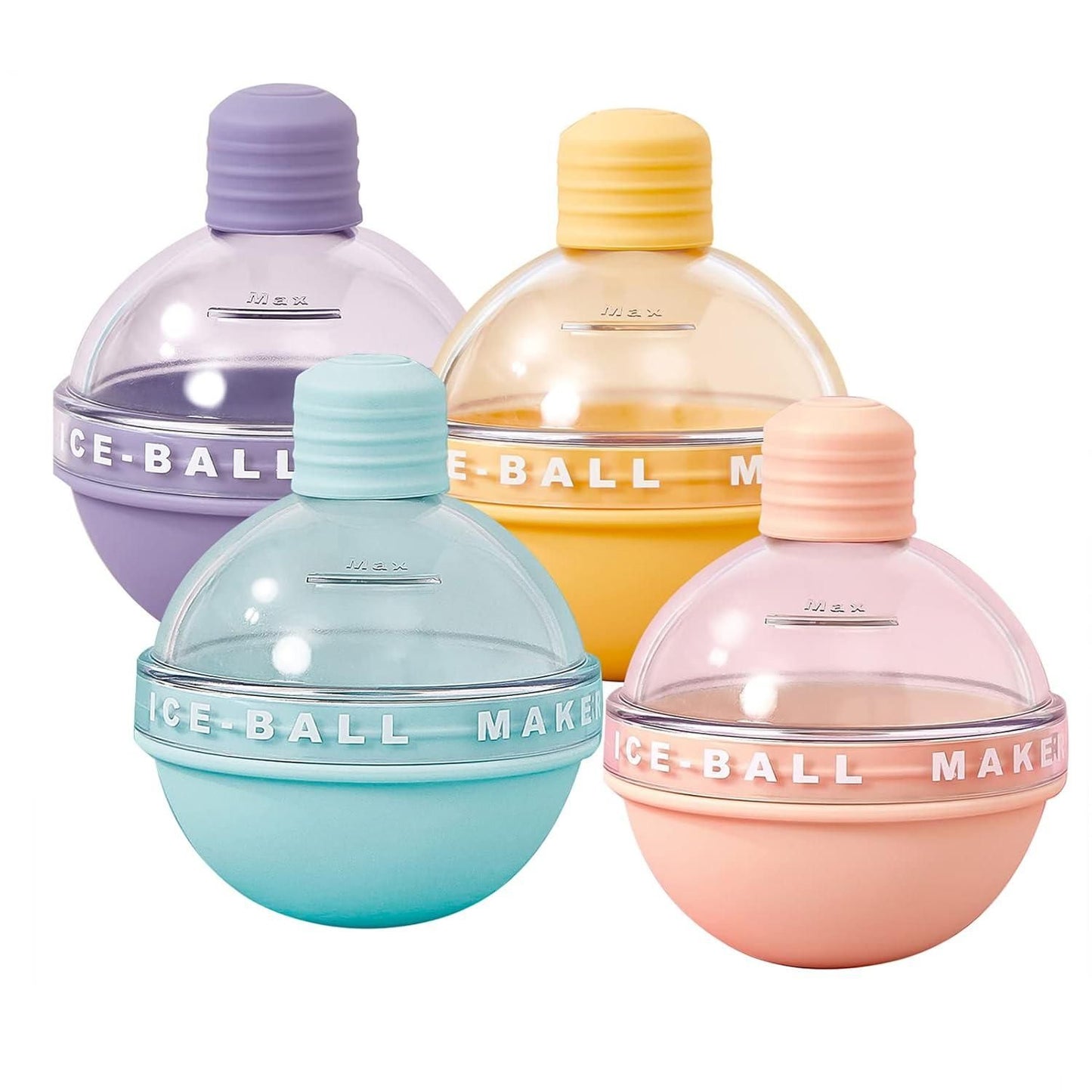 Light-Bulb Ice Ball Mold (2-Pack)