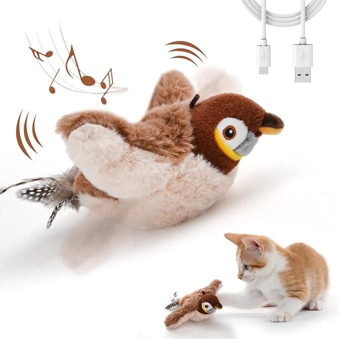 Automatic Chirping Bird Toy