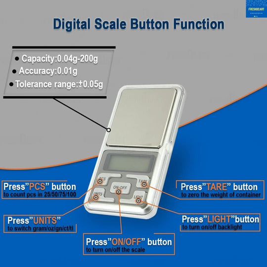 Mini Pocket Weight Scale Digital Machine