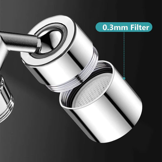 Filter Faucet Rotatable Splash Sprayer