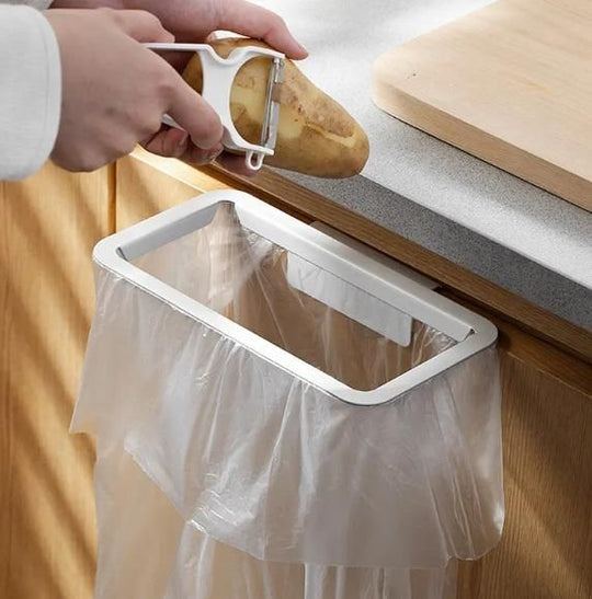 Clip-On Trash Bag Holder
