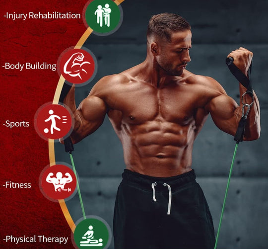 Resistance Band Set for Heavy Workout