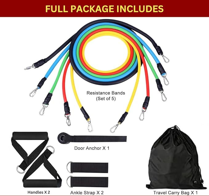 Resistance Band Set for Heavy Workout