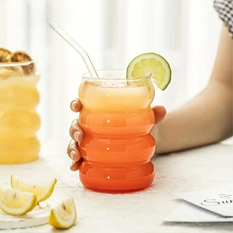 Wave Shape Glass (Pack of 1)