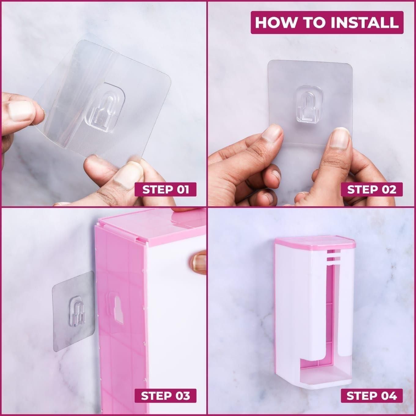 Kitchen Dispenser Grocery Bags Holder