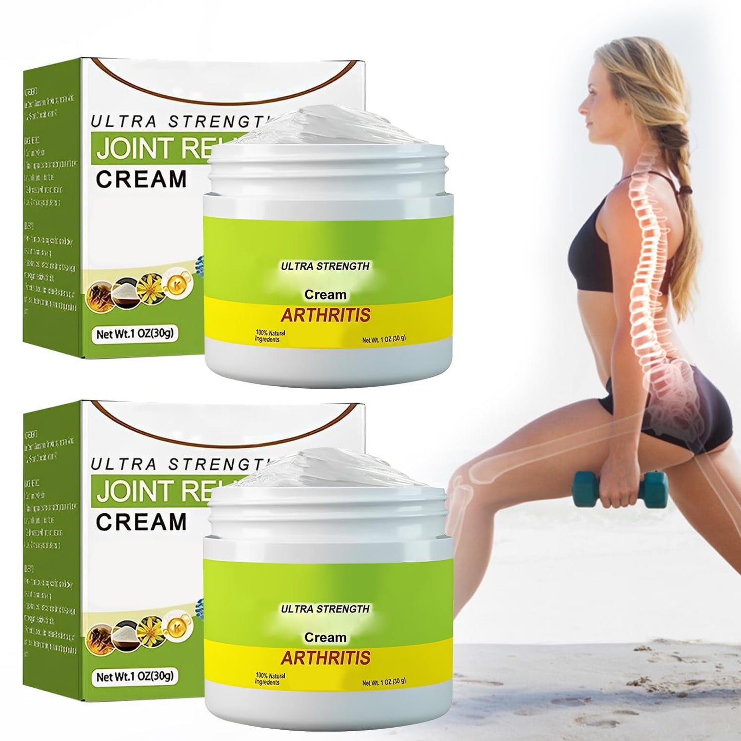 Bee Venom Joint and Bone Therapy Cream (Pack of 3)