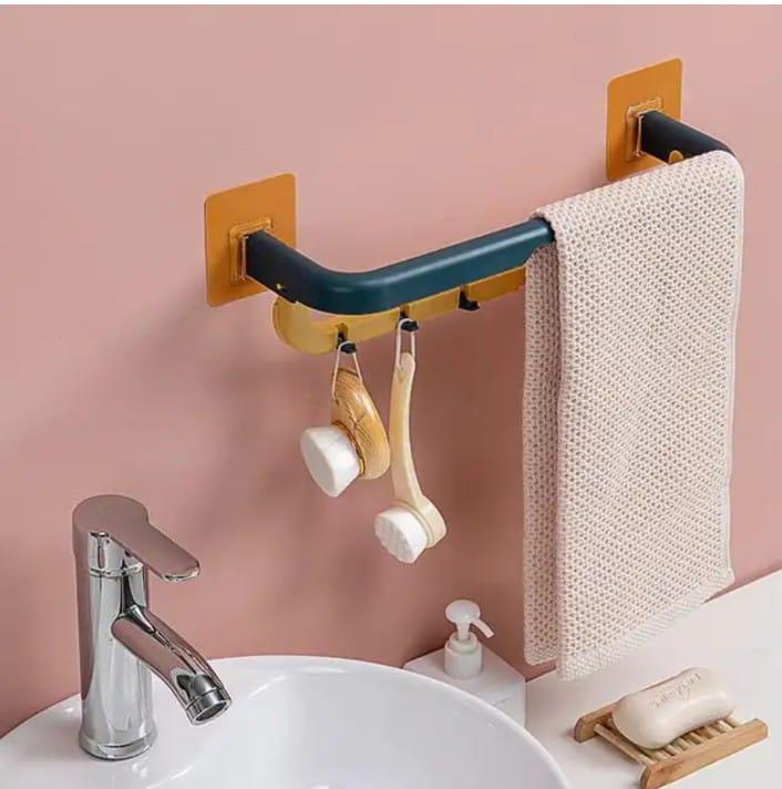 Folding Towel Shelf Organizer
