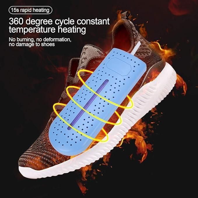 Electric Shoe Dryer with 360° Heating