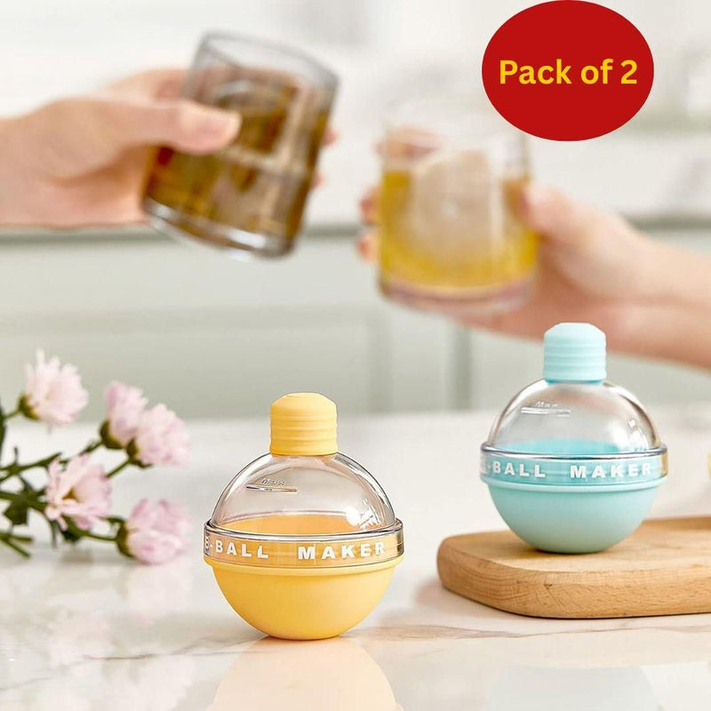 Light-Bulb Ice Ball Mold (2-Pack)