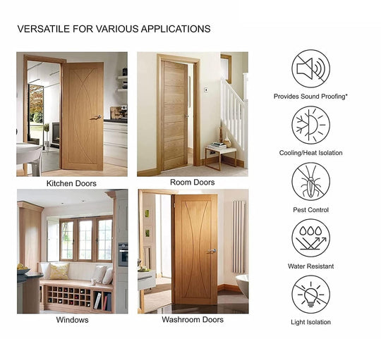 Door Protector & Gap Sealer (Pack of 3)