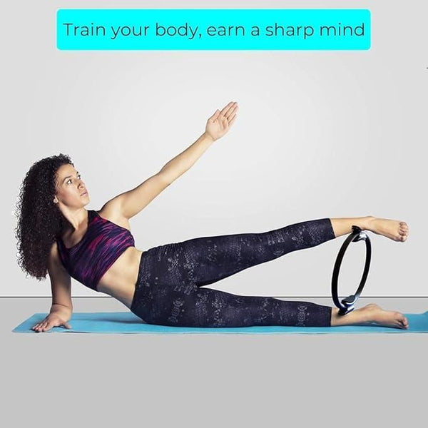 Fitness Ring Circle With Foam Padded Handles