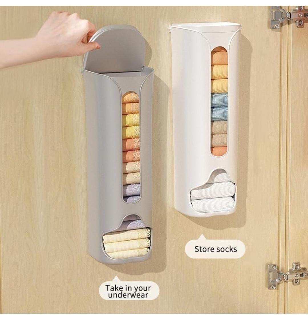 Wall-Mounted Cabinet Storage Organizer
