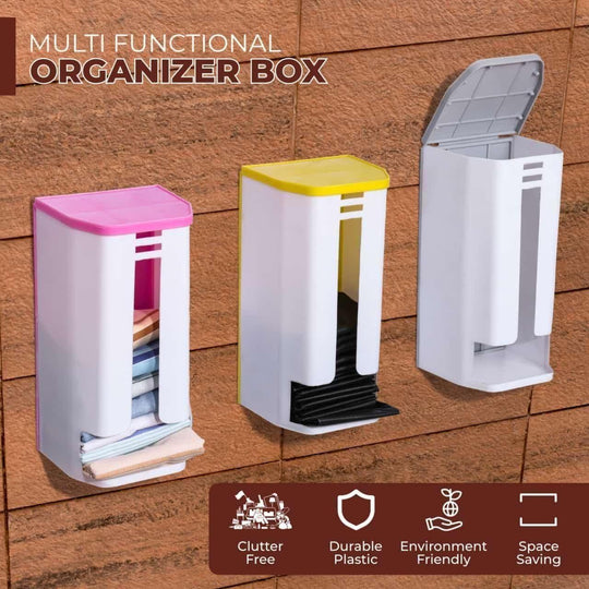 Kitchen Dispenser Grocery Bags Holder