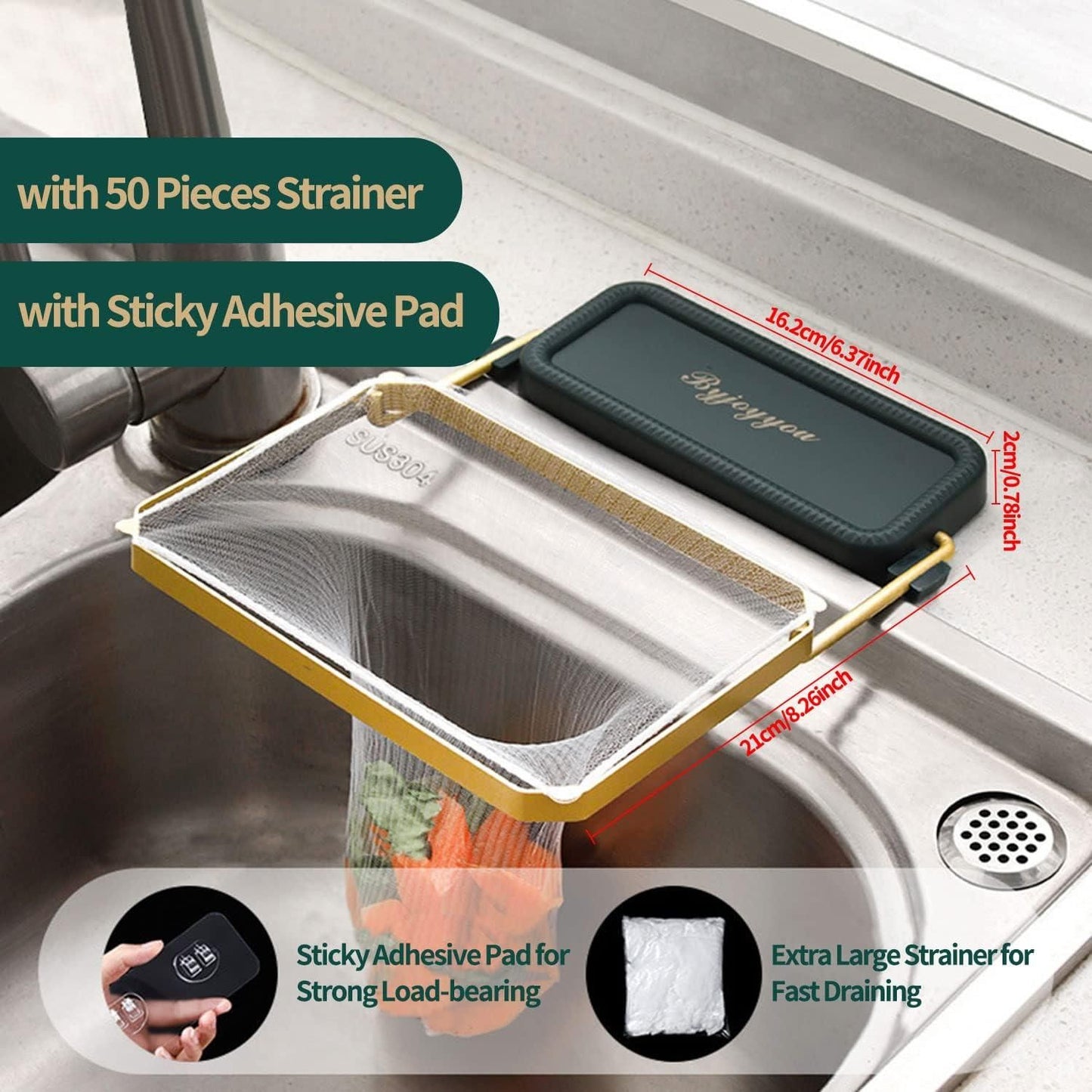 Sink Strainer Sink Filter (Pack of 100)