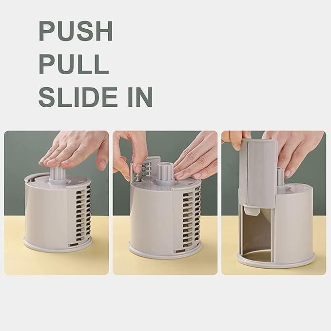 Manual Rotary Vegetable Grater
