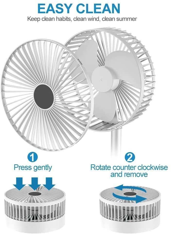 Powerful Adjustable High Speed Table Desk Fan