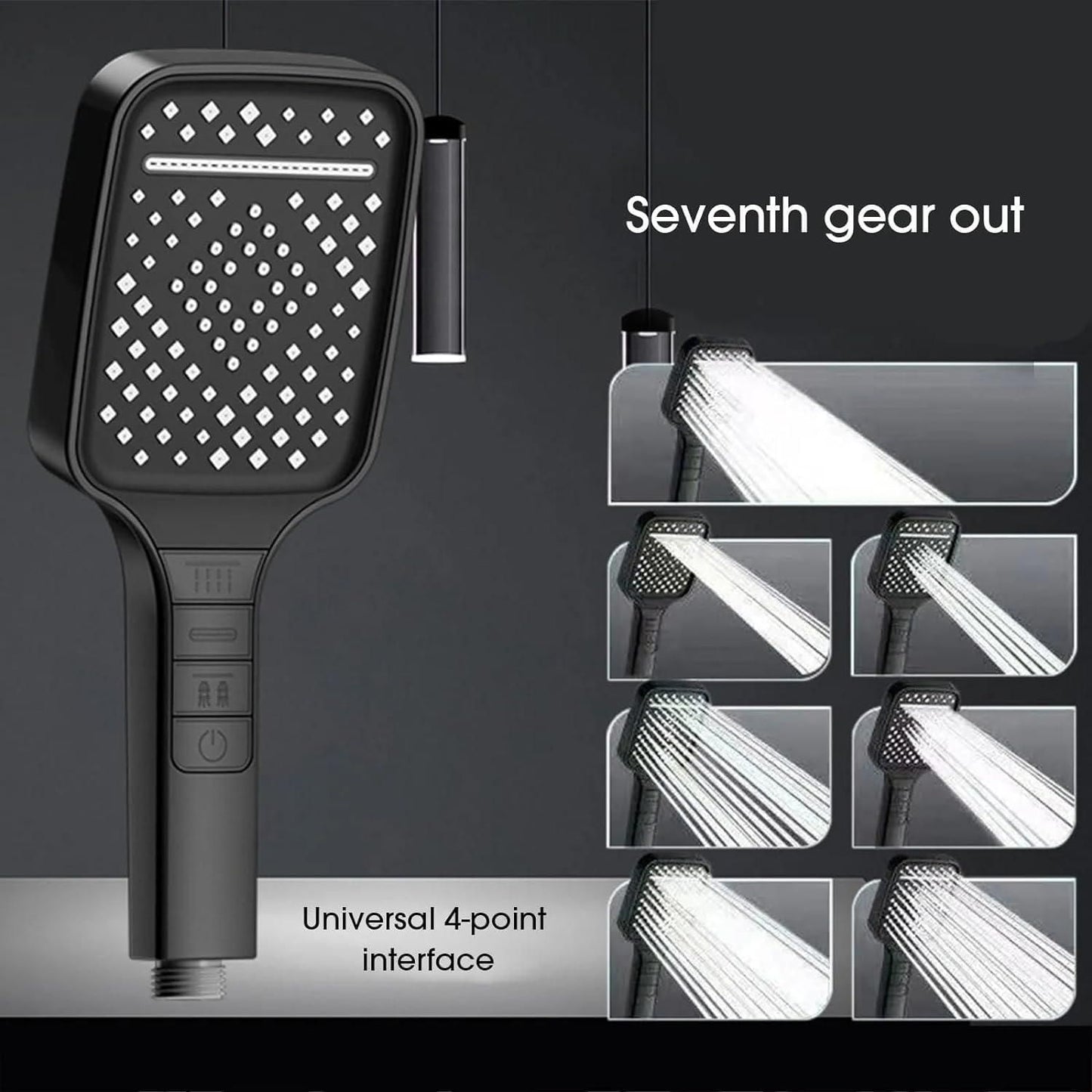 Square Hand Shower for Bathroom