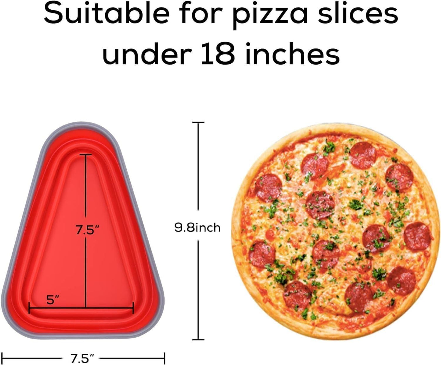 Pizza Slice Storage Container