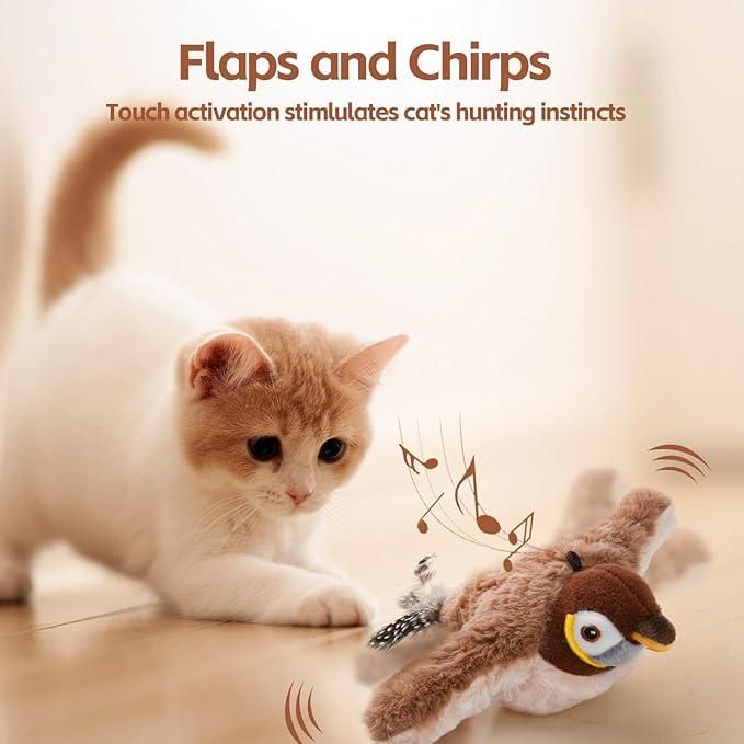 Automatic Chirping Bird Toy