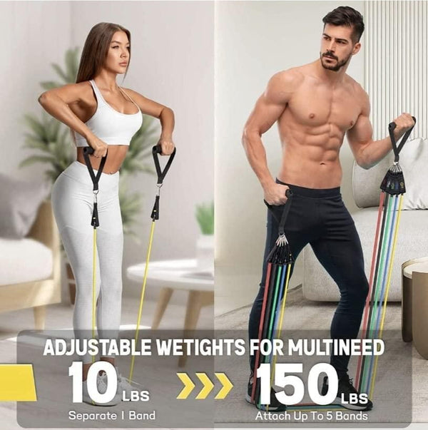 Resistance Band Set for Heavy Workout
