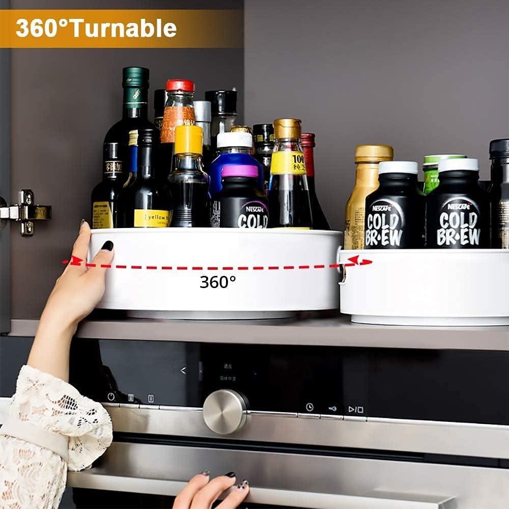 Multi-Purpose 360° Rotating Organizer Tray