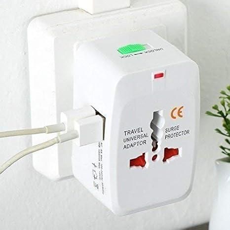 Worldwide Travel Adapter with Built in Dual USB