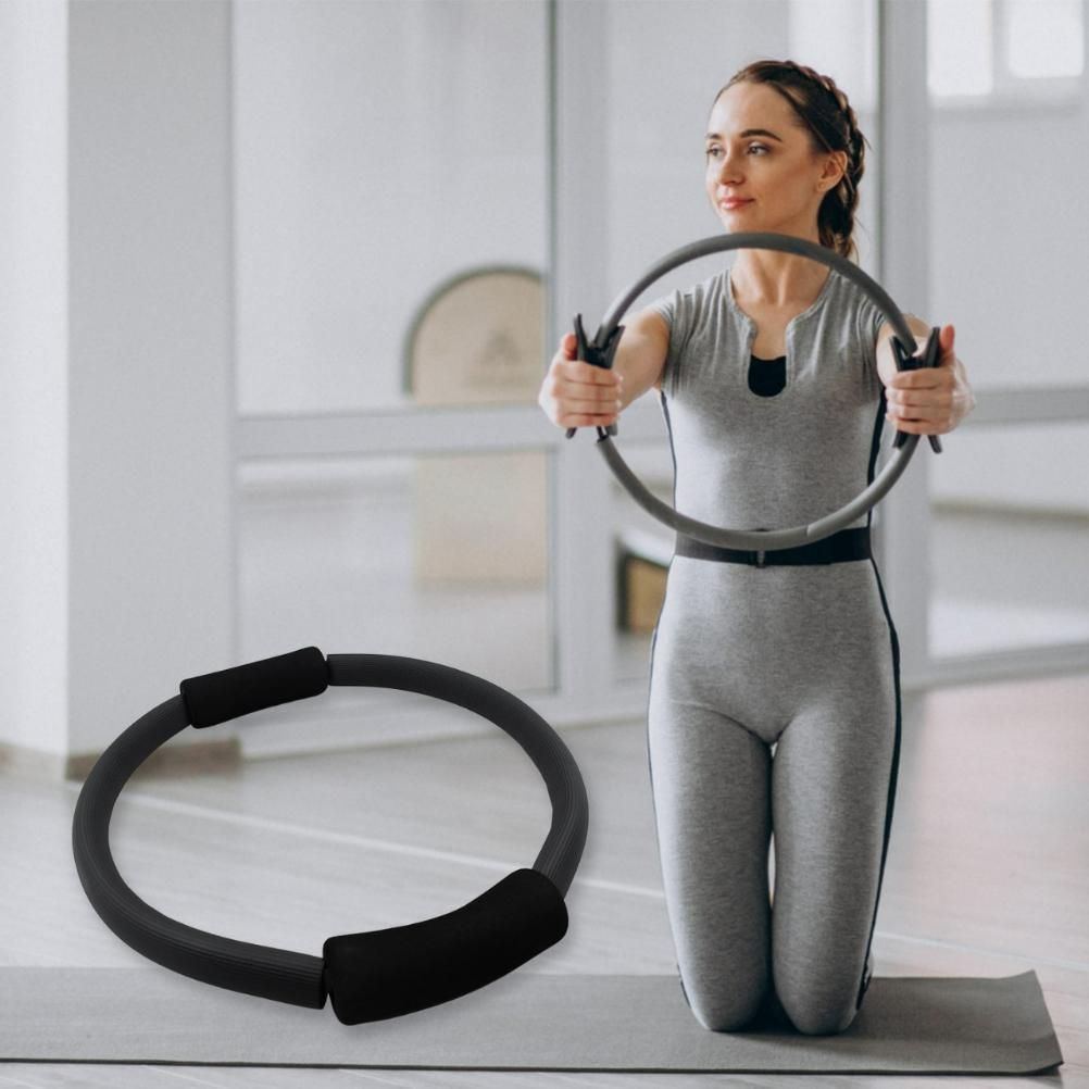 Fitness Ring Circle With Foam Padded Handles