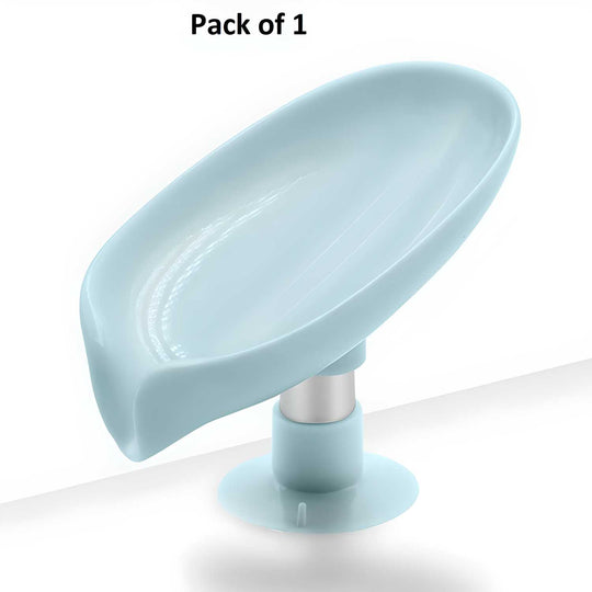 Leaf Shape Soap Holder With Suction Cup
