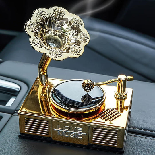 Car Vintage Phonograph With Fragrance