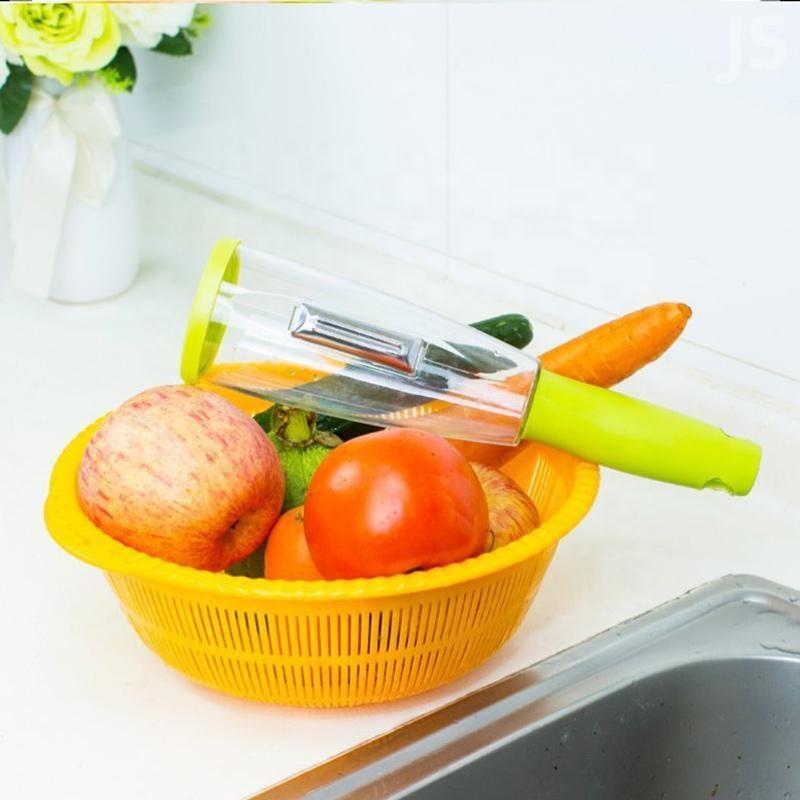 Kitchen Peeler With Storage Container
