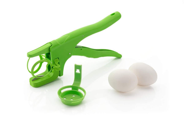 Plastic Handheld Egg Cracker with Separator