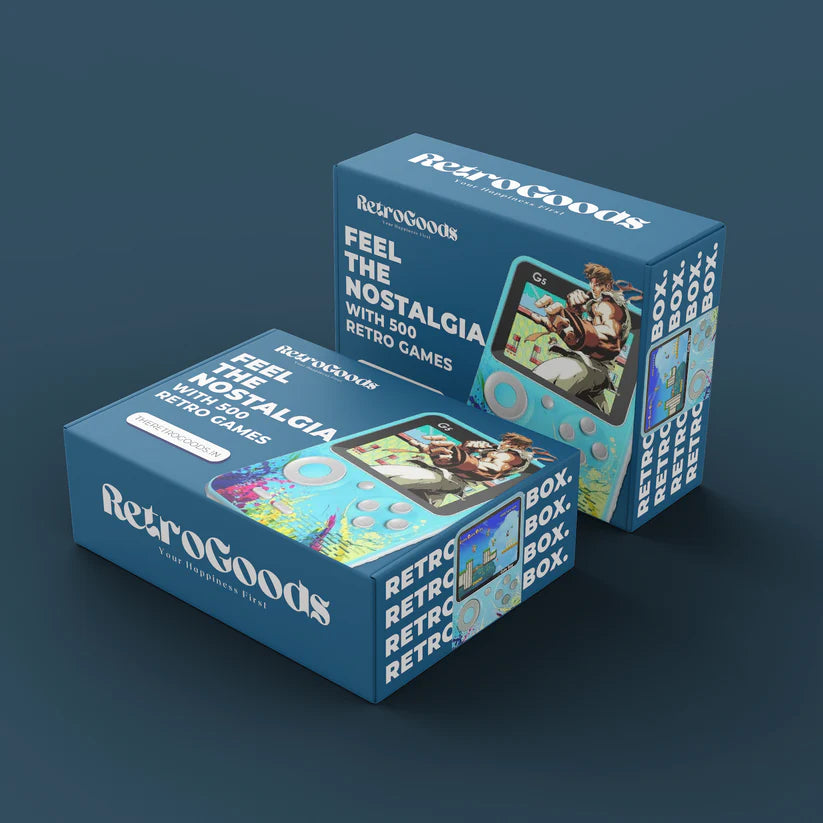 Retro GameBox 500 Games in 1 (Premium Quality) by Plunky™