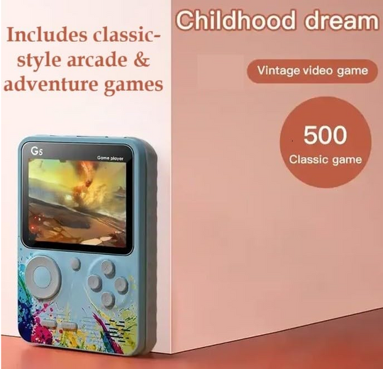 Retro GameBox 500 Games in 1 (Premium Quality) by Plunky™