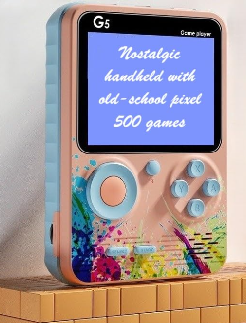 Retro GameBox 500 Games in 1 (Premium Quality) by Plunky™