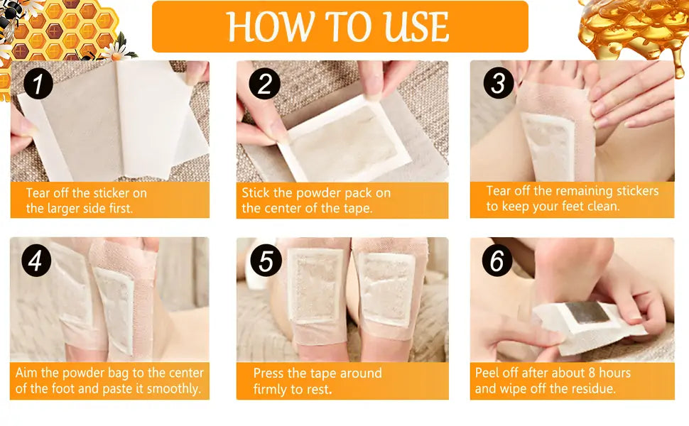 Vee Vesom Lymphatic Damage & Sliming Patches (10 Patches)